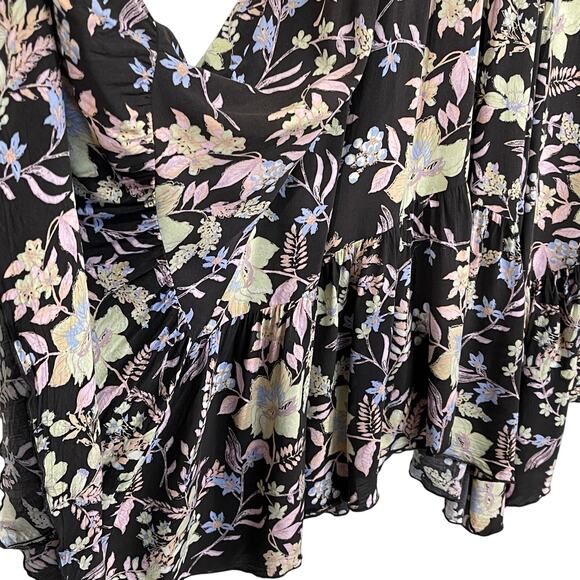 FREE PEOPLE Women’s Heat Wave Floral Printed Maxi Racerback Dress XS - Picture 4 of 6